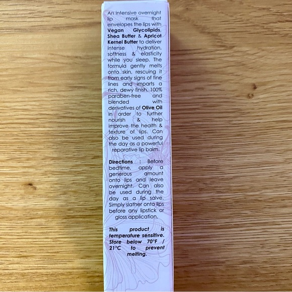 Saraphine botanicals Fruit Butter Lip Mask - Picture 3 of 5